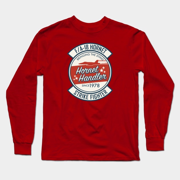 F/A-18 Hornet Long Sleeve T-Shirt by TCP